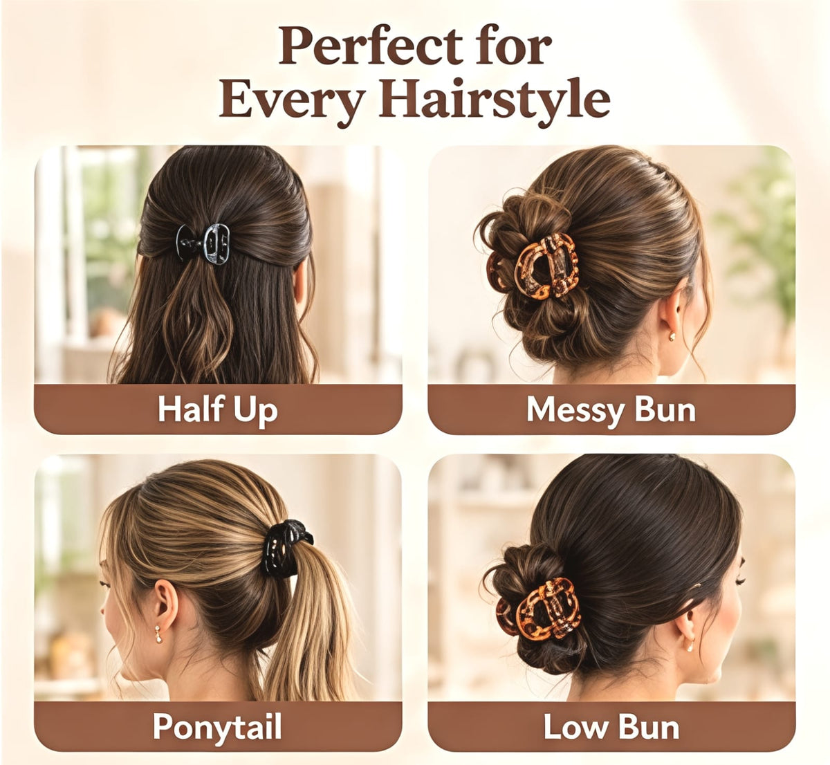 Magnetic Hair Clips