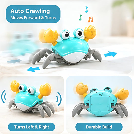 Crab Baby Toy LED Light