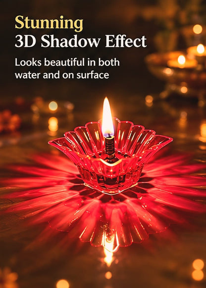 Lotus Reflection Diya (Pack of 36)