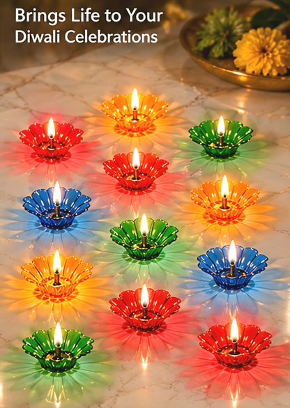 Lotus Reflection Diya (Pack of 36)