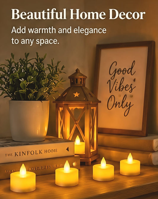LED Tea Lights (Pack of 6)