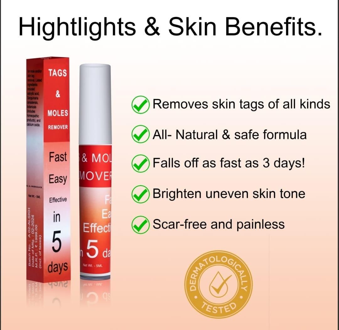 Professional Skin Tag & Mole Removal Device – Flawless Skin At Home