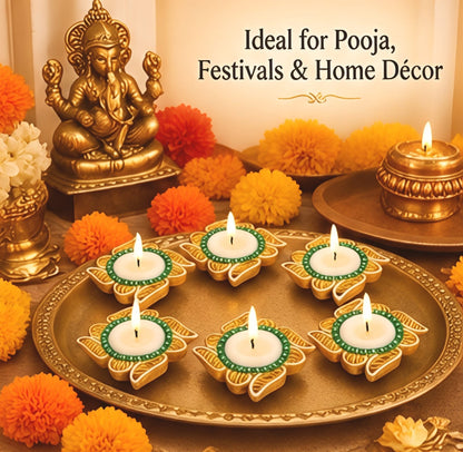 Decorative Diya Set