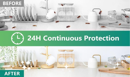 Roach Repellent Discs – Powerful Long-Lasting Cockroach Protection for Home & Kitchen