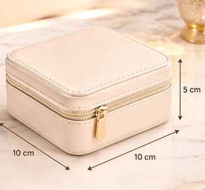 Leather Small Jewelry Box