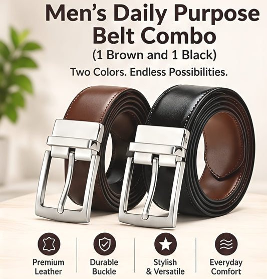 Daily Purpose Belt (Pack of 2)
