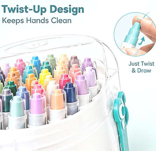 Silky Crayons for Toddlers