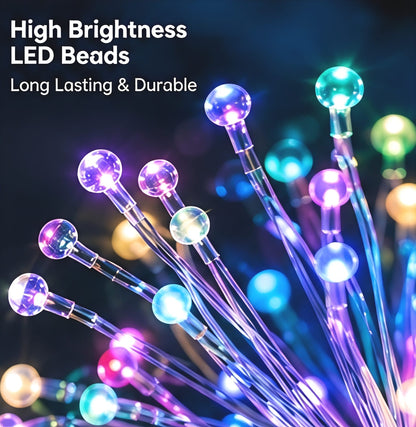 Seven Colors Gradient Solar Christmas Tree Light