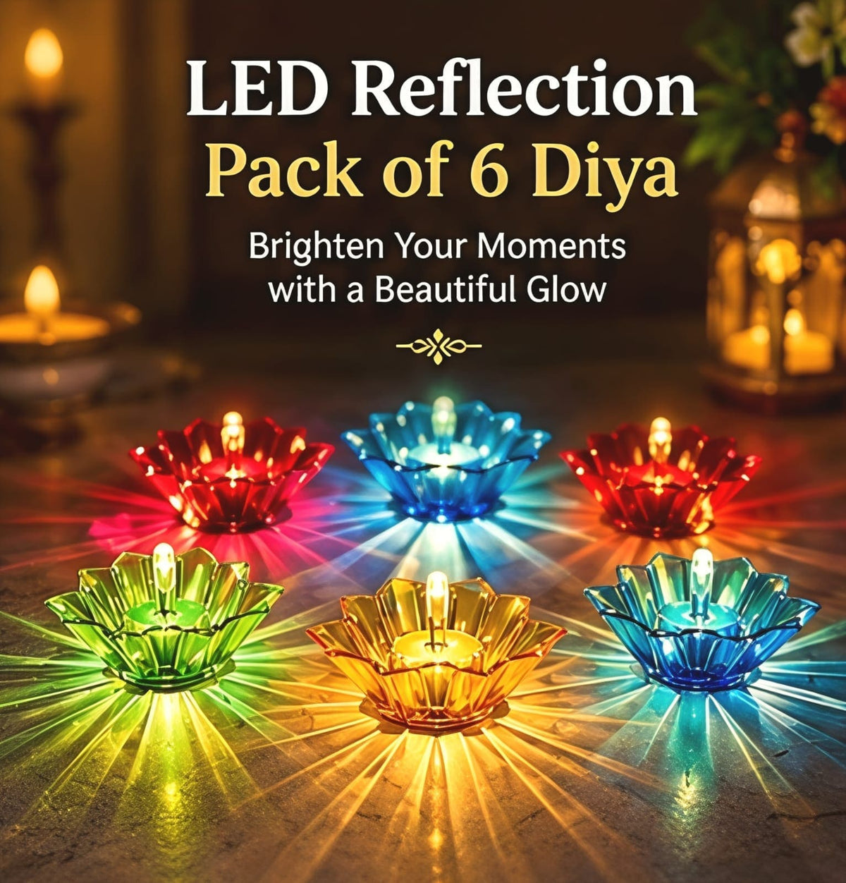 3d Water Sensor LED Diya (12)