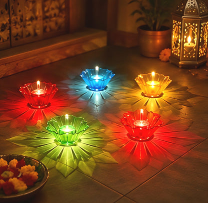 3d Water Sensor LED Diya (12)