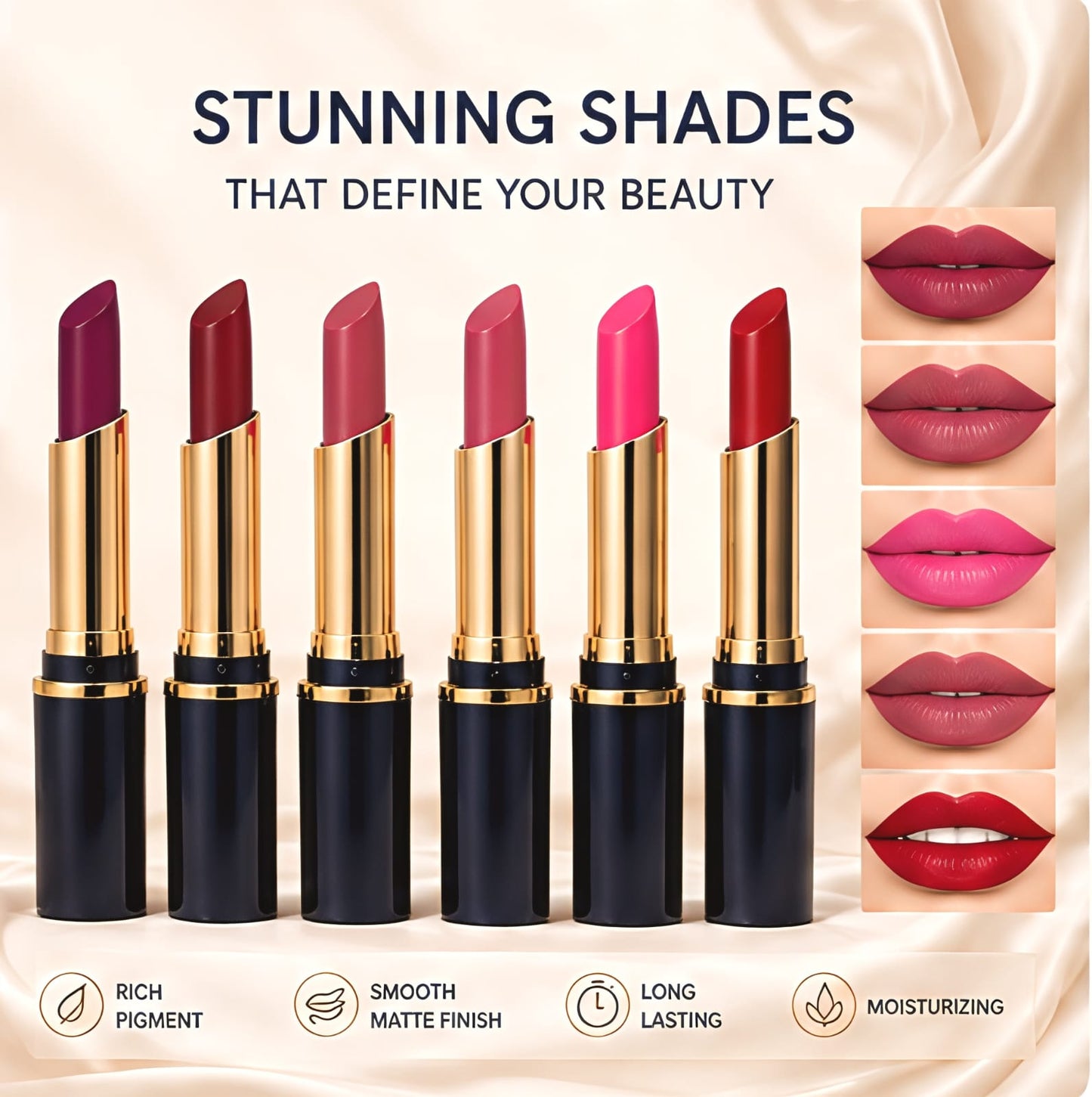 Premium Matte Lipsticks