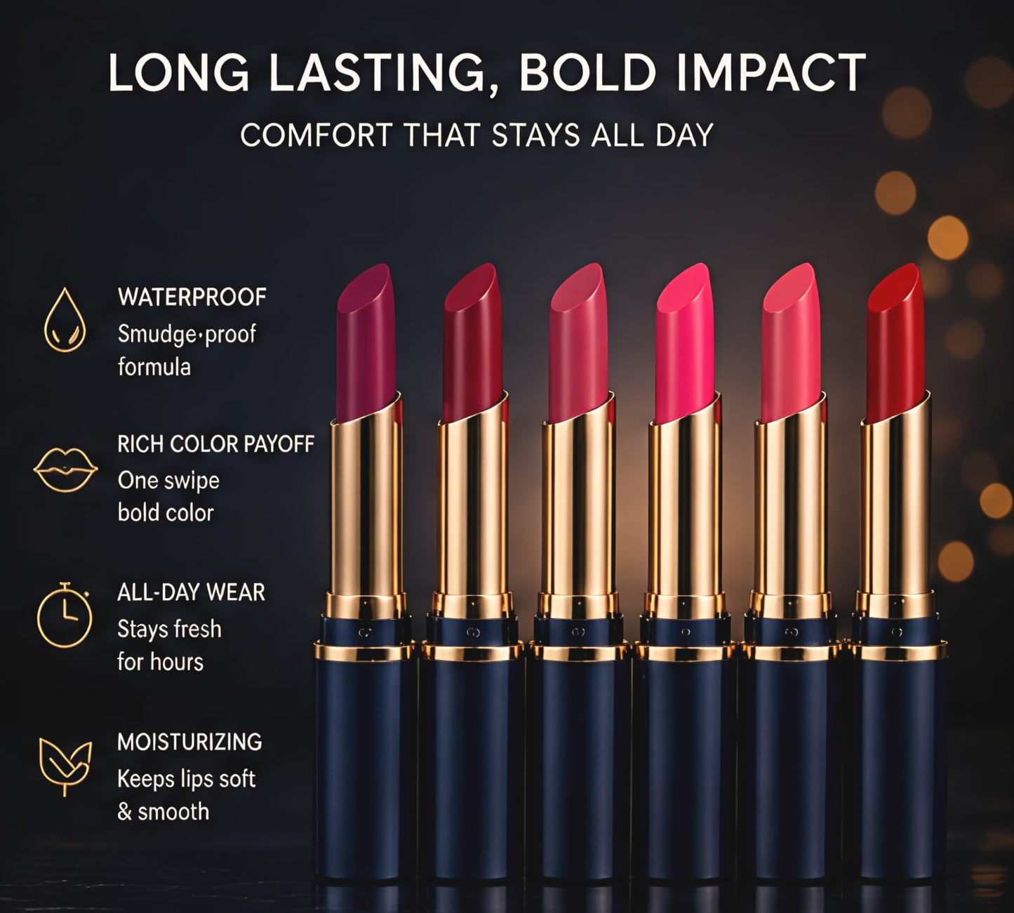 Premium Matte Lipsticks