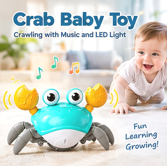 Crab Baby Toy LED Light