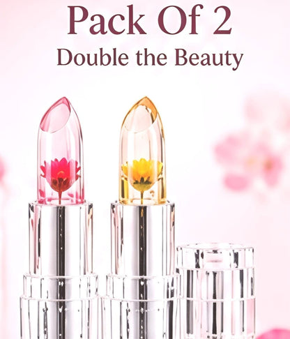 Waterproof Flower Lipstick